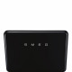 SMEG Campana decorativa  KFAB75BL. Ancho 80 cm. Negro. Clase A